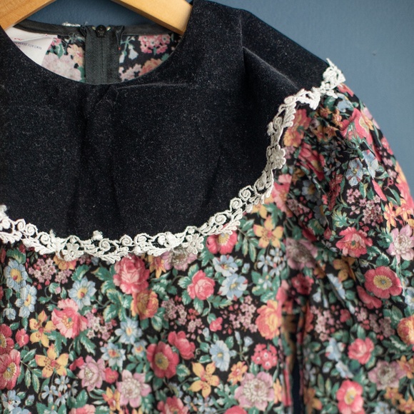VINTAGE Polly Flinders floral dress - Picture 2 of 6